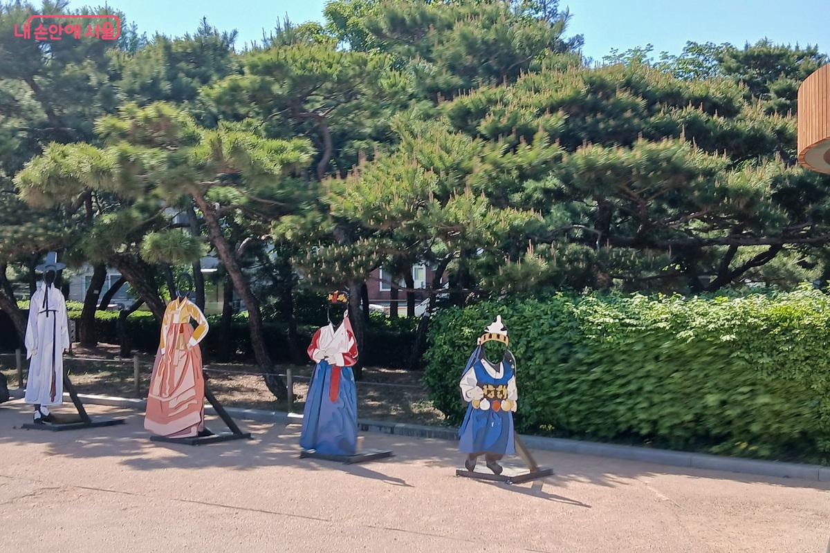 남산골한옥마을에 있는 재미있는 포토존 ©최은영