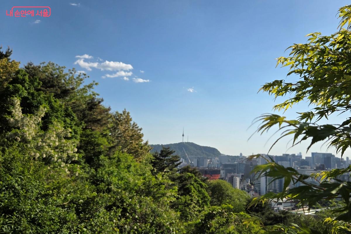 남산타워를 조망할 수 있는 낙산공원으로 이어진다. &copy;김미선