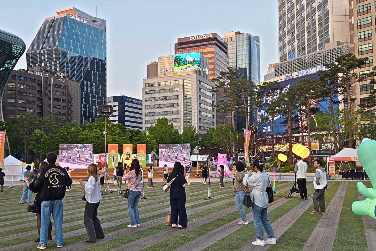서울광장에서 같이 운동하실래요? '운동하는 서울광장' 참여기