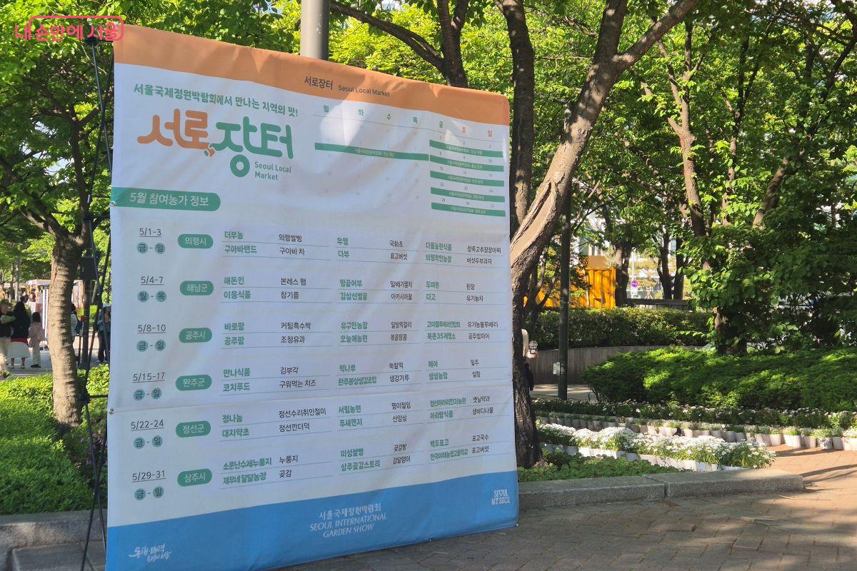 5월 참여농가 정보 &copy;조현정