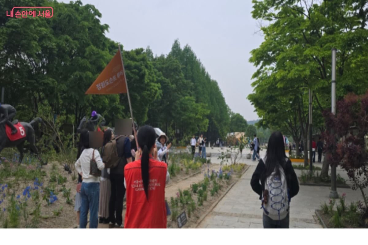 서울국제정원박람회의 한글/영어 도슨트 프로그램 &copy;최윤정