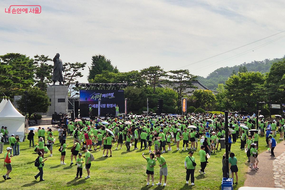 여름의 시작 길목에서 남산이 선물해 준 이 특별한 하루 덕분에, 건강한 에너지를 가득 얻었다. 