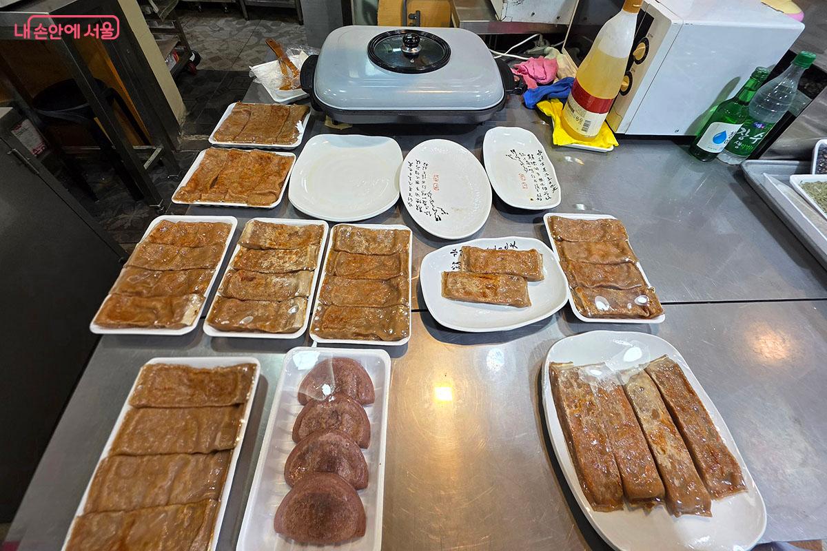 추억의 맛! 수수부꾸미.ⓒ양순남