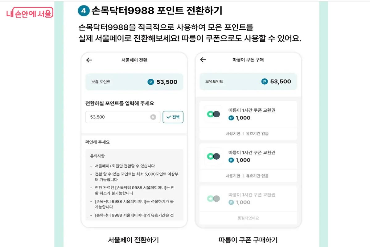 ‘손목닥터9988’에 가입하면 걷기만 해도 포인트가 쌓인다. ©손목닥터9988