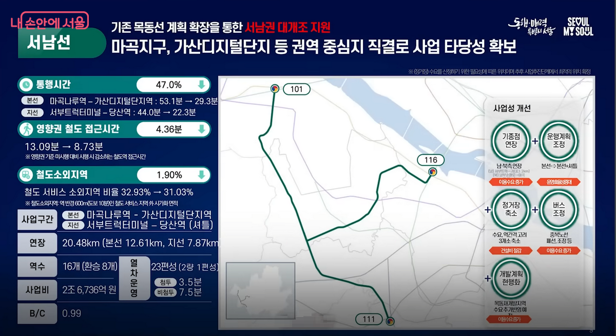 서남선 안내자료 ©서울시