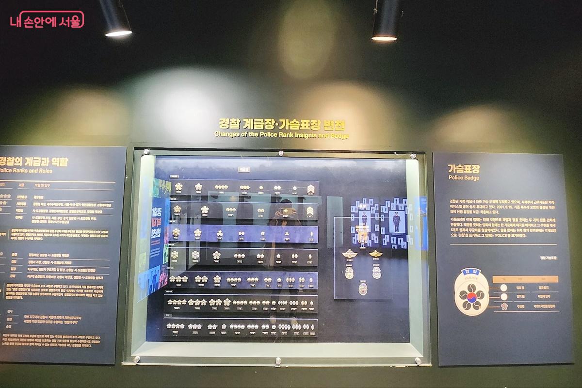 경찰의 계급장 