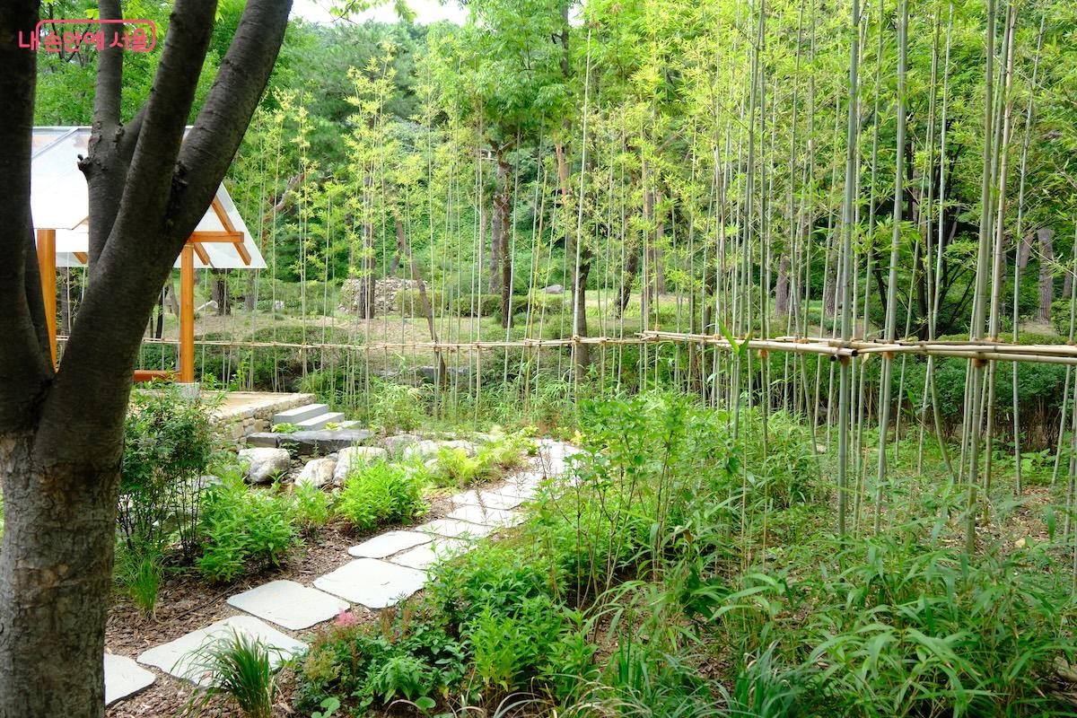 죽림원, 지당원, 그리고 황톳길도 있는 구간으로 가장 인기가 많은 지역이다.