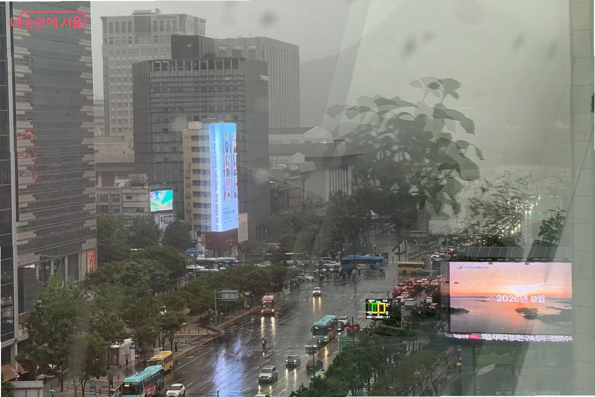 하늘전망대에서 바라본 광화문 ©제선영