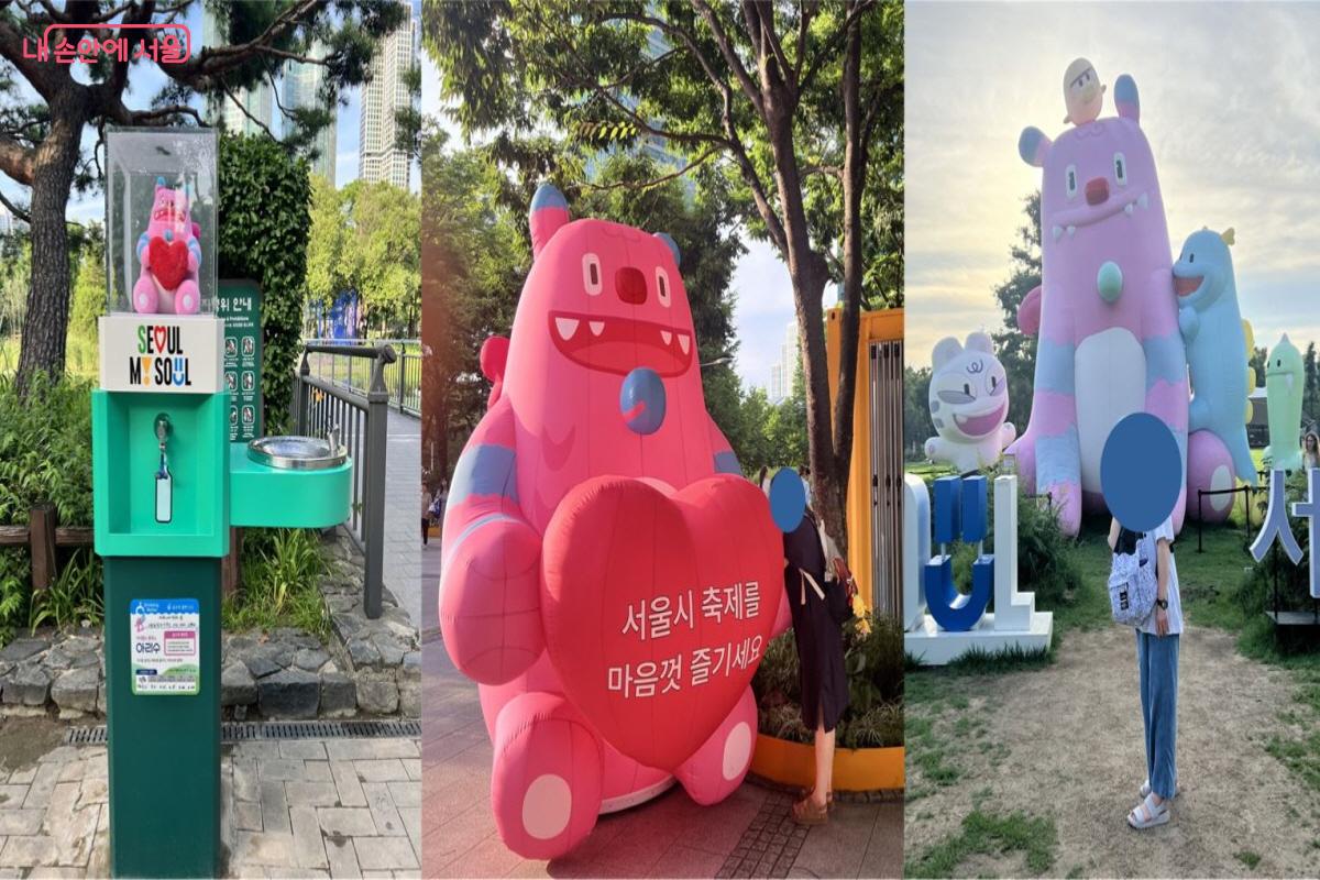 해치를 찾아 인증 사진을 남기는 것도 추억이 된다. &copy;박지영