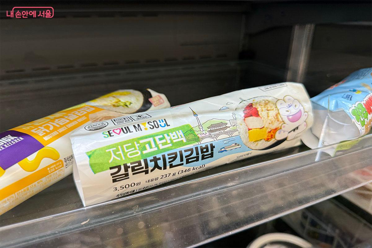 소이갈릭소스로 풍미를 더한 저당 고단백 갈릭치킨김밥 &copy;송수아