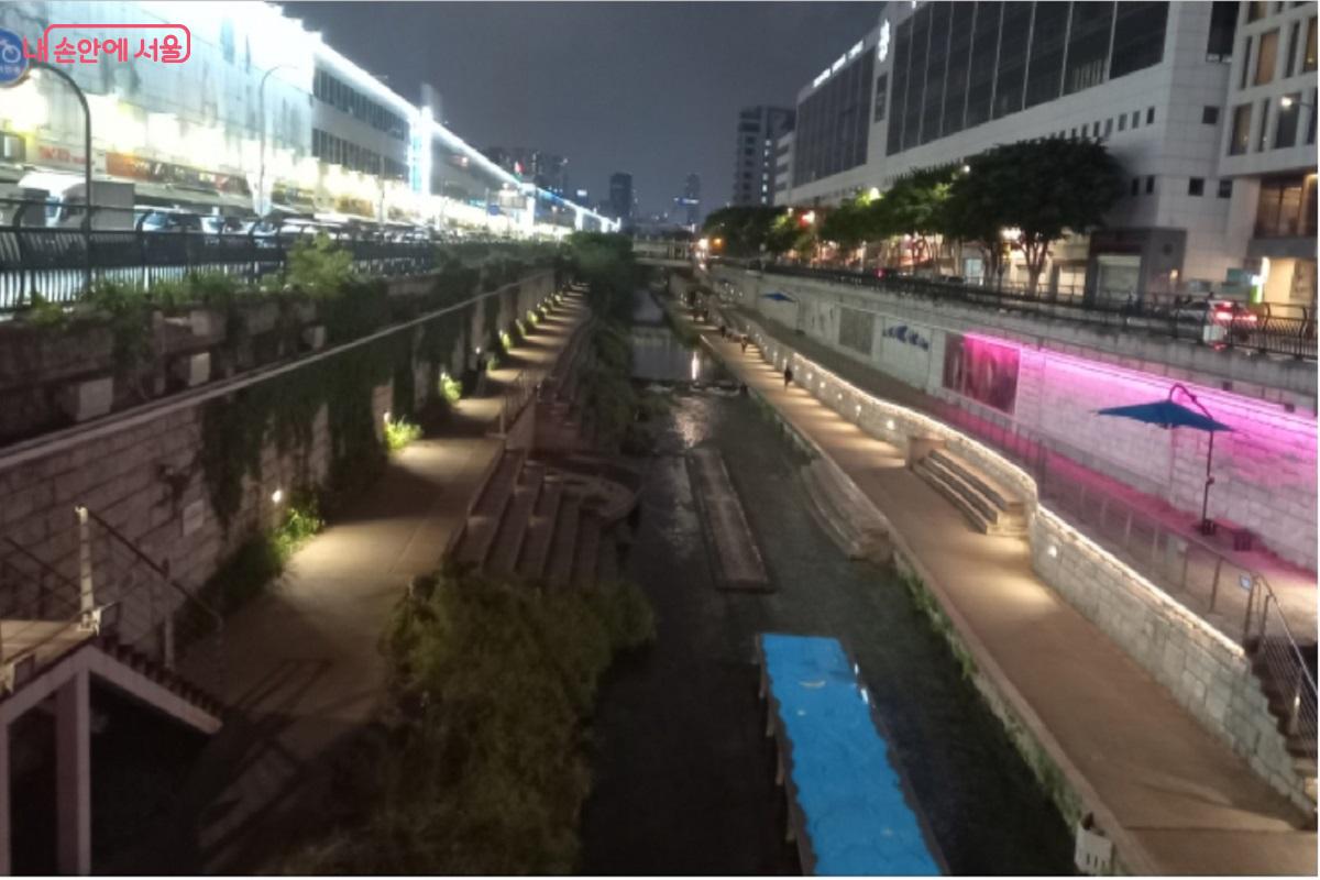 여름밤 산책도 이제 서울 안심이 앱 덕분에 안심할 수 있다. 