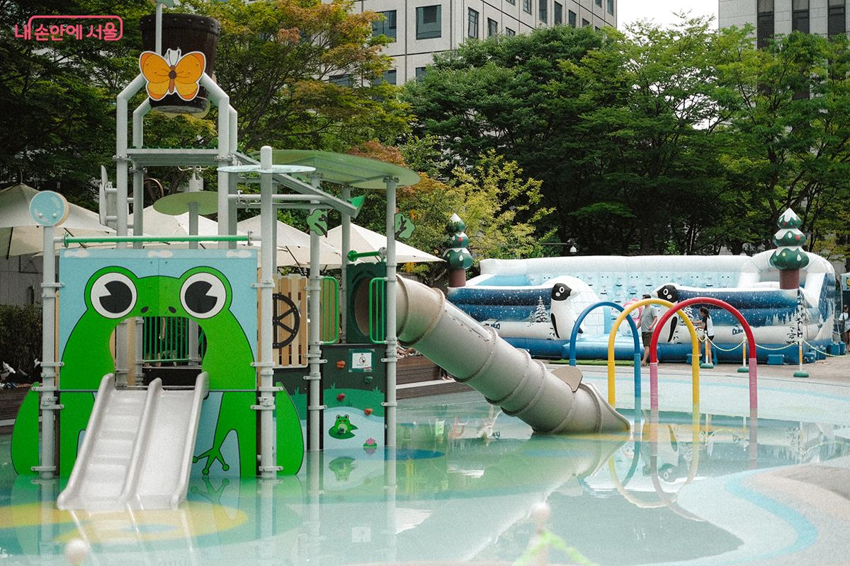 물놀이 시설은 오전 10시부터 오후 5시까지 운영된다. ©김아름