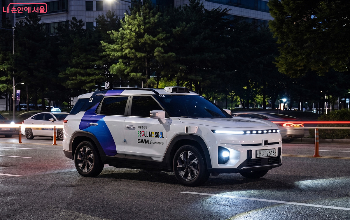 서울시가 ‘강남 심야 자율주행택시’ 운행 대수를 확대한다. 자율주행 택시.