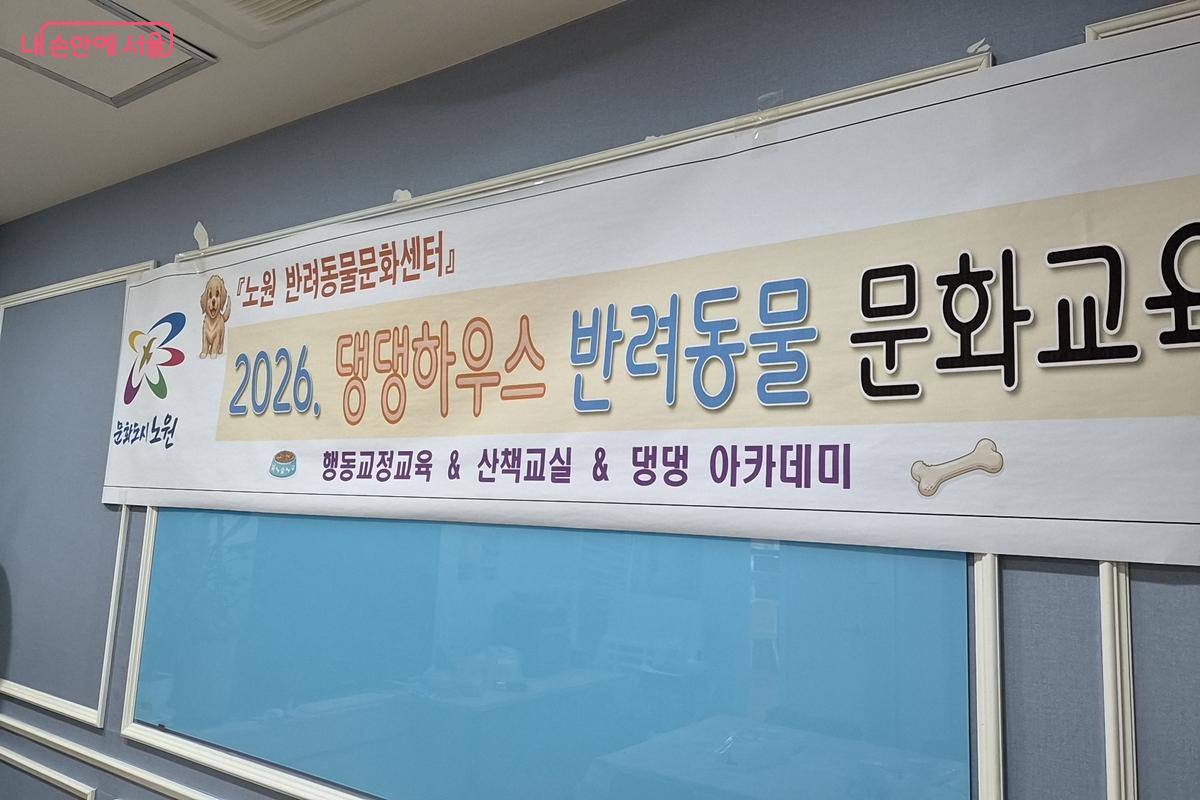 펫푸드 만들기, 반려견 행동교육, 반려견 홈 헬스케어 등의 프로그램에 참여할 수 있다. ©서정은