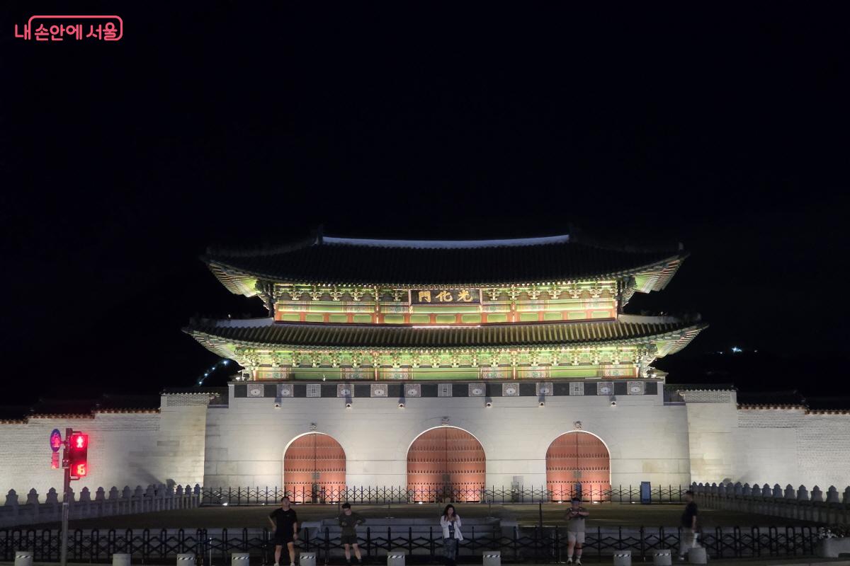 밤의 광화문 ⓒ심재혁