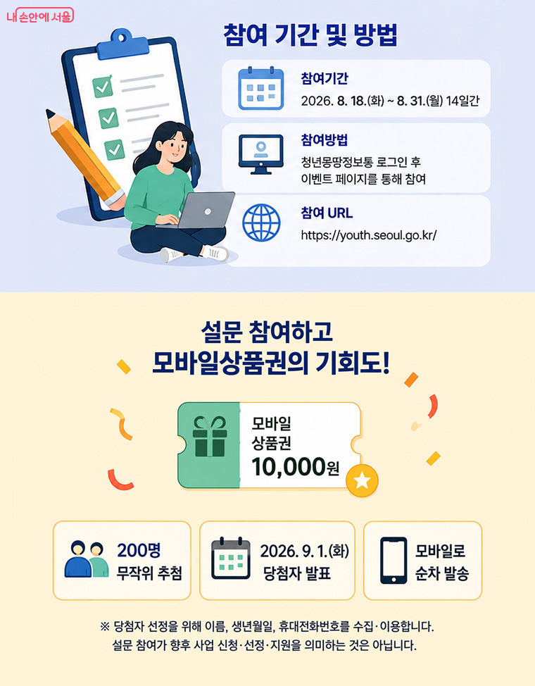 참여 기간 및 방법