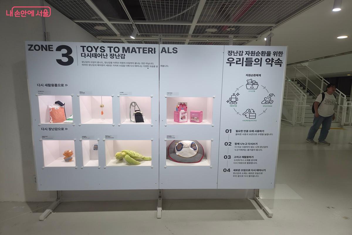 서울새활용플라자 2층에는 리사이클링 공간 '장난감 빌리지'가 있다. &copy;최현우