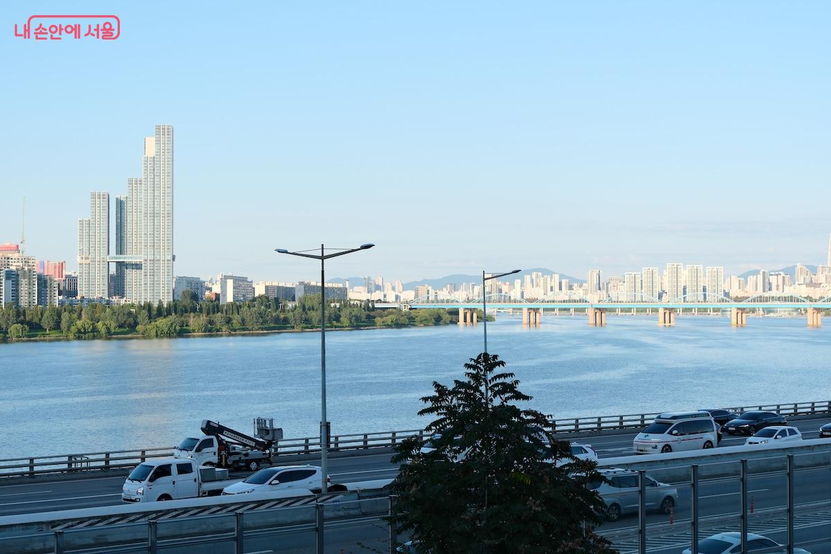 가장 먼저 올라간 효사정공원에서부터 범상치 않은 풍경이 펼쳐진다.