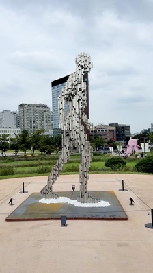 도심 공원이 야외 미술관으로! 조각페스티벌 방문기(ft.열린송현녹지광장)