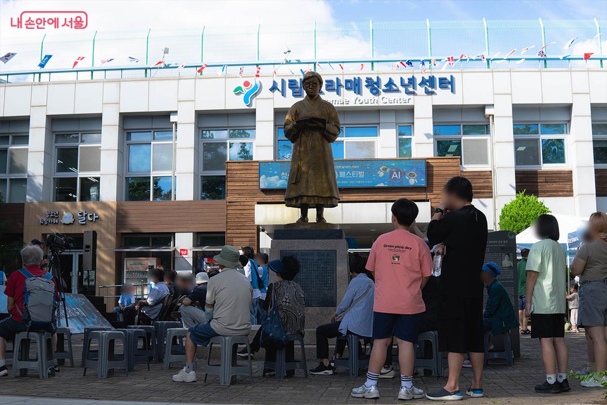 '2026 청소년 인공지능(AI) 페스티벌' 강연을 참관 중인 모습 ©최승훈