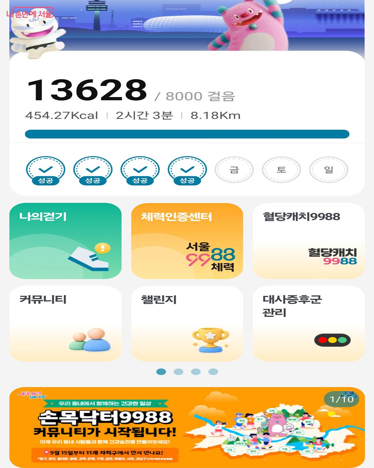 손목닥터9988에서 커뮤니티를 확인할 수 있다. &copy;손목닥터9988