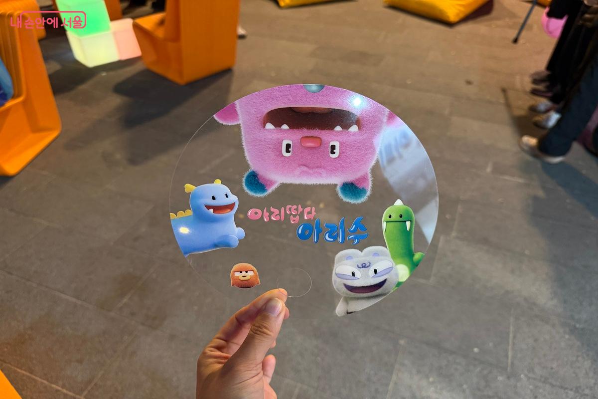 서울시 캐릭터 무료부채 ⓒ임수영