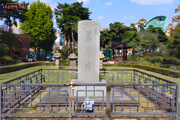 장충단은 을미사변 당시 순국한 선열들을 추모하기 위해 조성됐다. 
