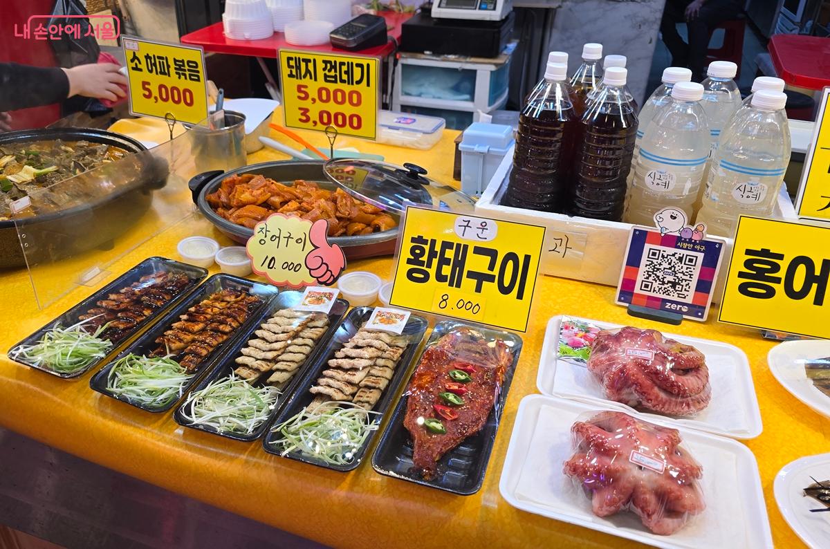 다양한 먹거리를 만날 수 있었던 수유전통시장 &copy;조성희