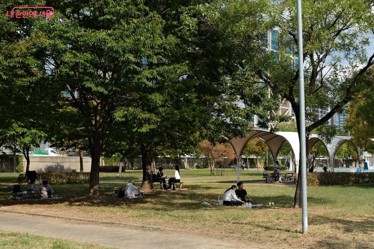 한강공원 중에서 독보적인 면적을 보유하고 있어 많은 시민들이 편리하게 찾을 수 있다.
