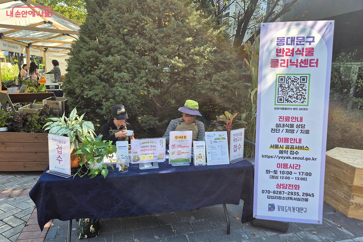 반려식물 관련 상담을 제공하는 동대문구 '반려식물 클리닉센터'