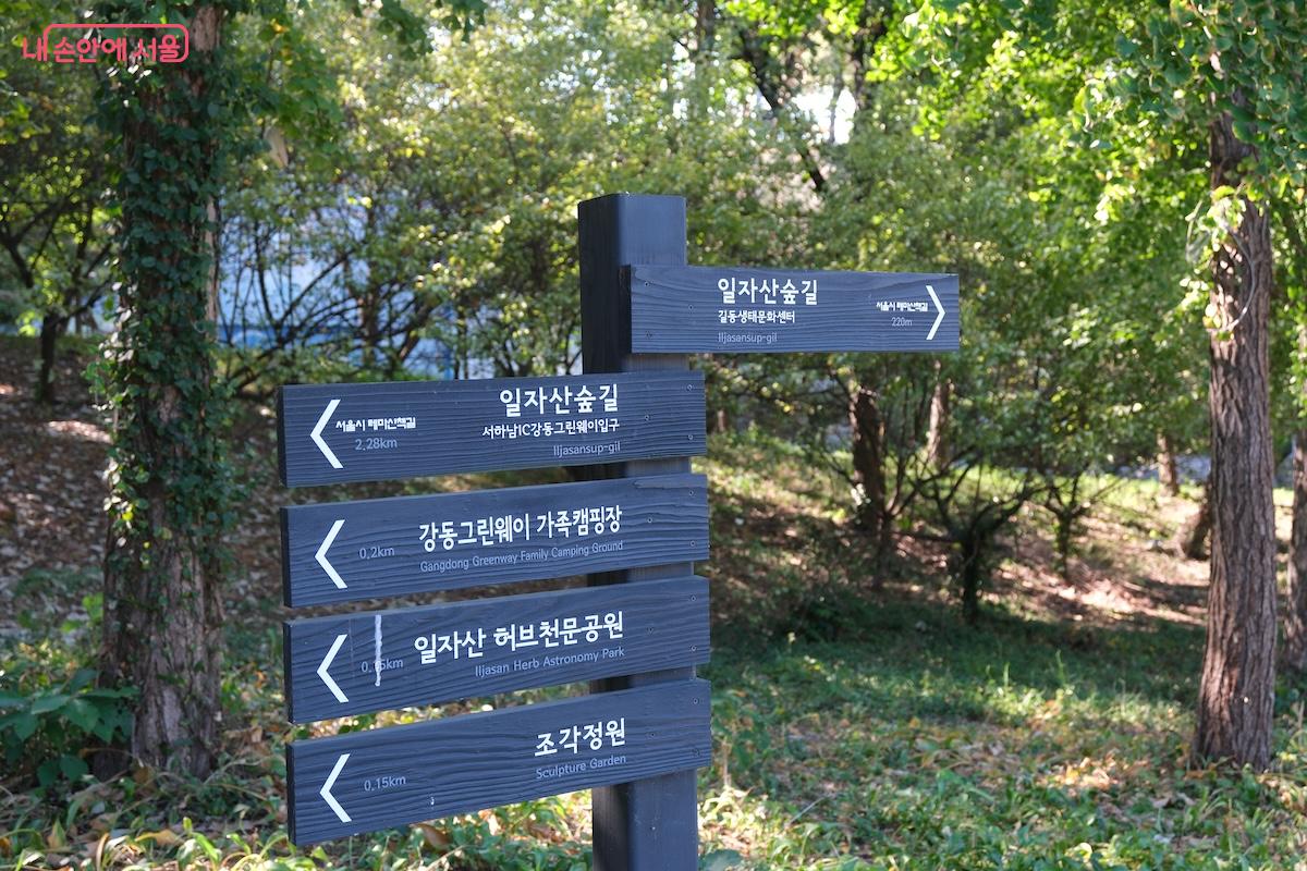 일자산도시자연공원은 여러 산책 코스와 즐길 거리가 어우러진 매력적인 자연 공간이다. &copy;서지희