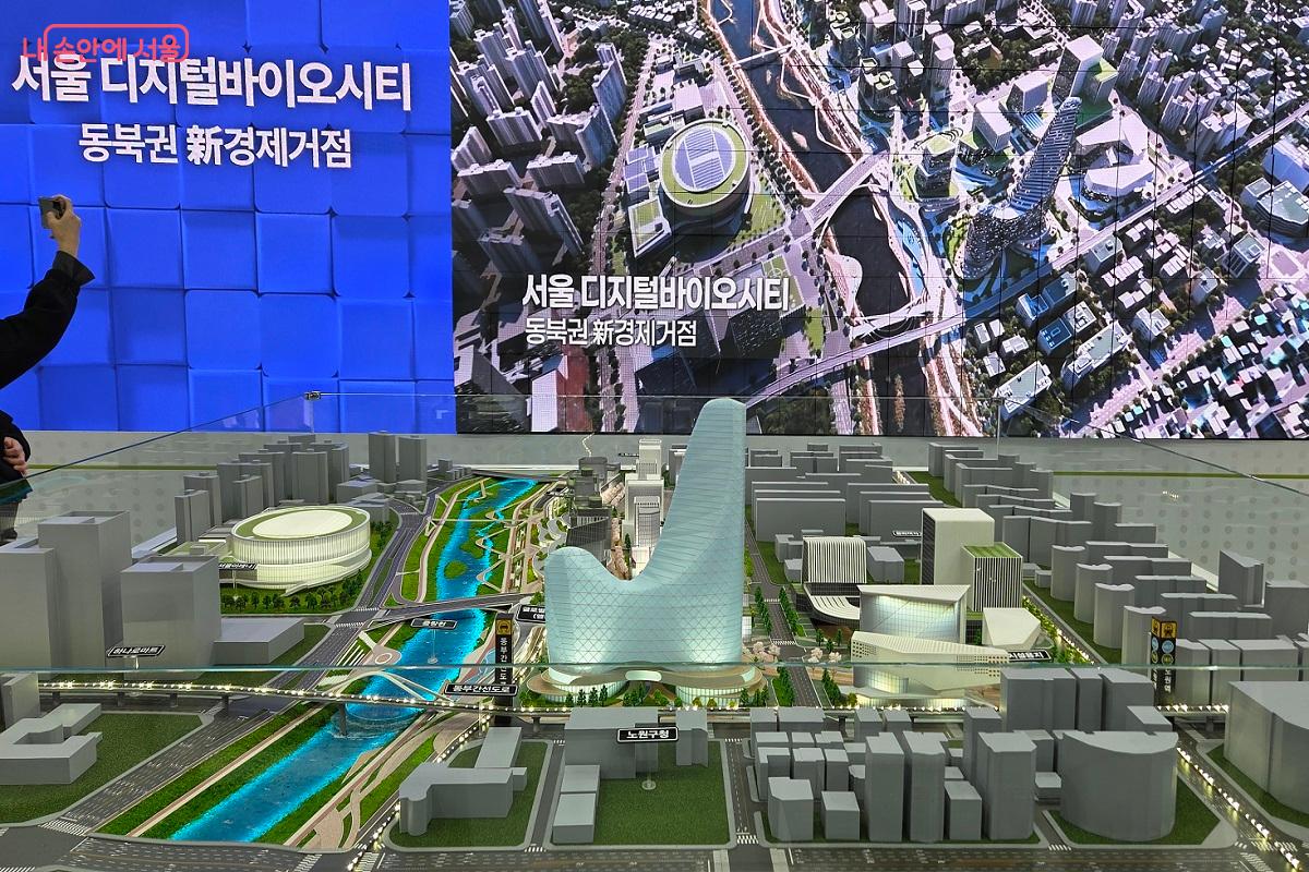 동북권 신경제거점으로 기대받는 &lsquo;서울디지털바이오시티&rsquo; 부스 &copy;이상돈