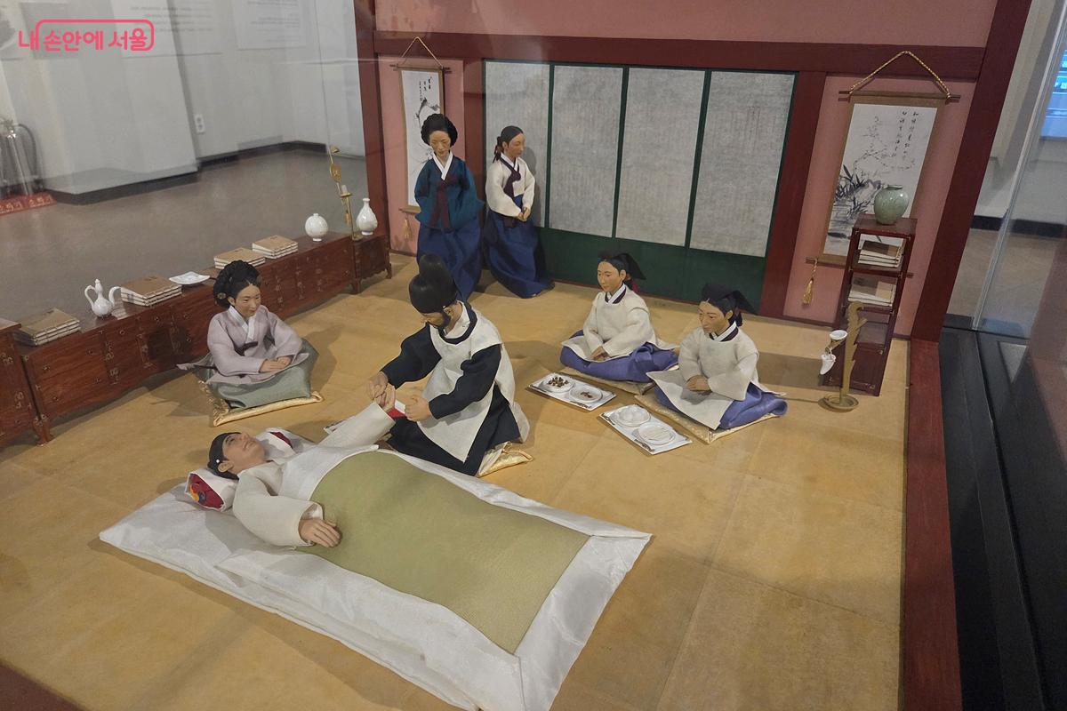 서울한방진흥센터 조선시대를 재현한 모형 ⓒ정민호