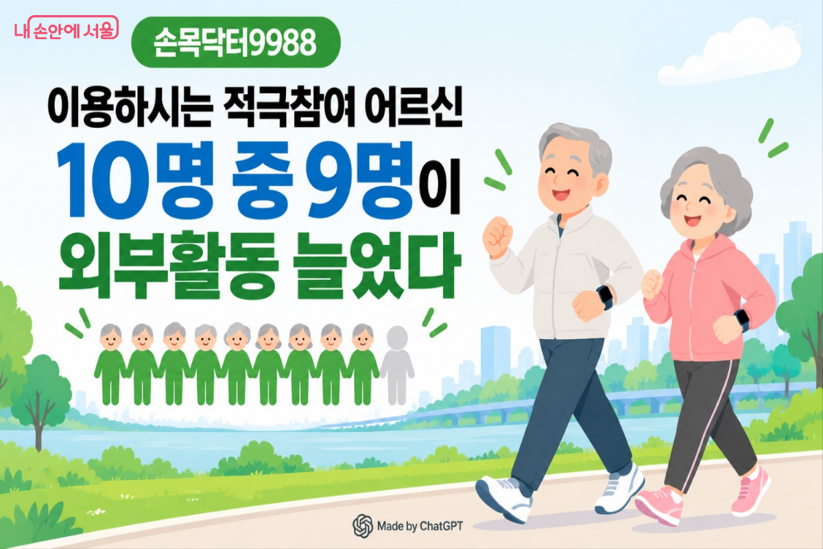 10명 중 9명의 외부 활동이 늘었다. (AI 생성 콘텐츠)