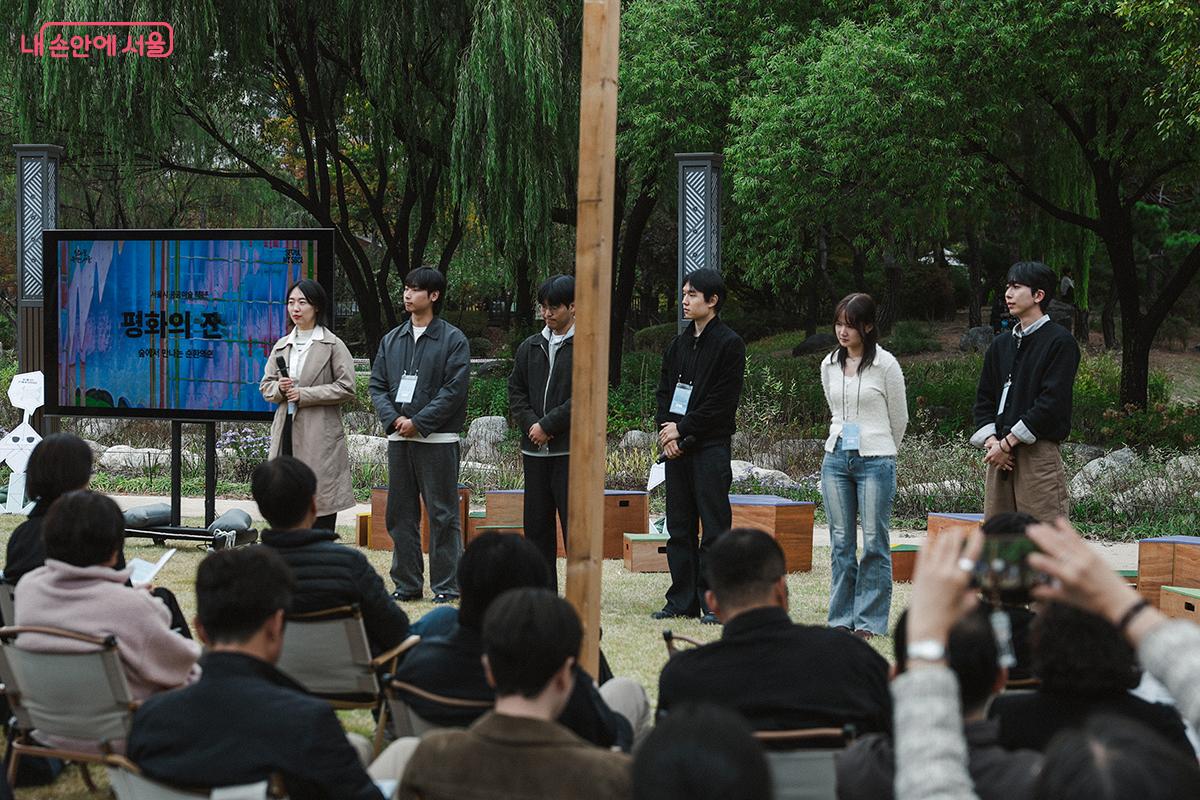 신진작가와 대학팀, 총 6개 팀이 참여해 개성 있는 작품을 선보였다. ©김아름