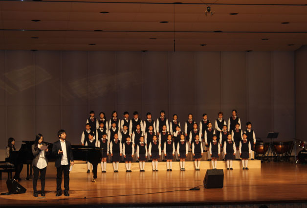 안중근 의사 음악회에 참가한 성북주니어합창단