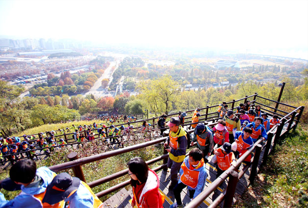 2014 서울명산트레킹 하늘공원 코스