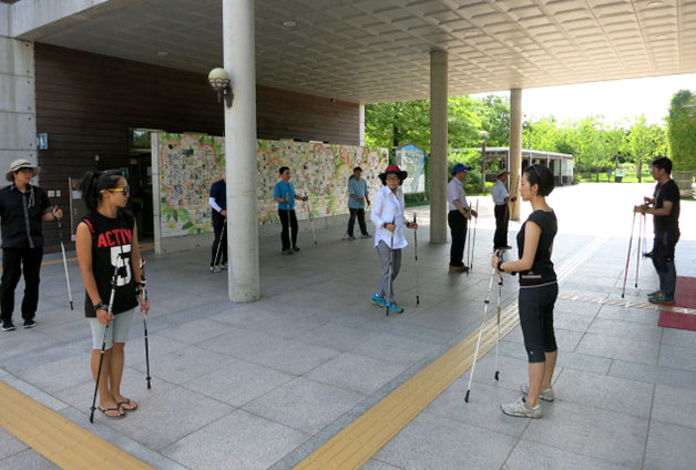 서울숲 노르딕워킹프로그램 시범강좌