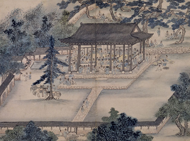 김홍도, 〈남소영도〉, 18세기, 고려대학교박물관