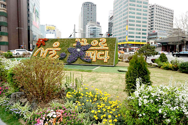 서울, 꽃으로 피다