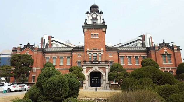 지금은 서울대학교 병원 의학박물관으로 쓰이는 옛 대한의원 전경