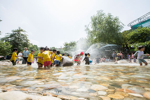 어린이대공원 `앵두나무 숲` 물놀이장
