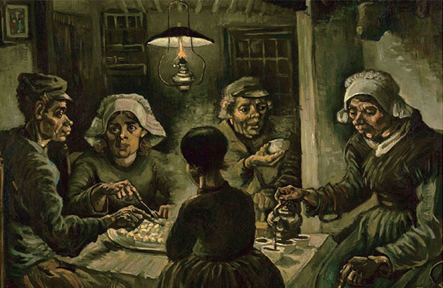 고흐 `감자먹는 사람들` (1885)