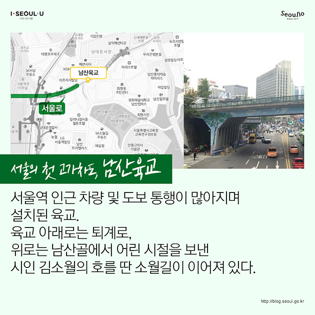 서울의 첫 고가차도, 남산육교