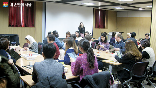 대한민국역사박물관 외국인교육프로그램 참여한 `서울생활 살피미`