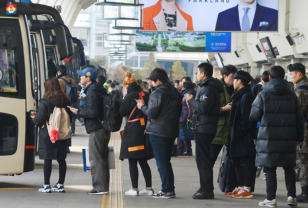 14일~18일 서울에서 출발하는 고속·시외버스 운행대수가 하루 평균 830대씩 늘어난다
