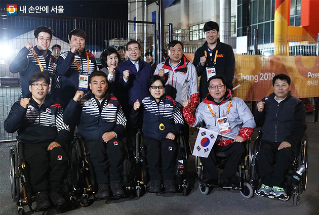 페럴림픽 ‘오벤저스’ 휠체어컬링 서울시가 응원합니다