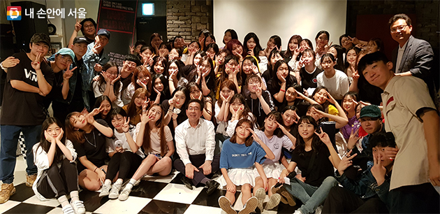 ‘생기발랄’ 강북구 청소년들과의 만남