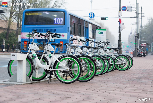 현재 2만대인 공공자전거 ‘따릉이’는 2020년까지 4만대로 확대된다.