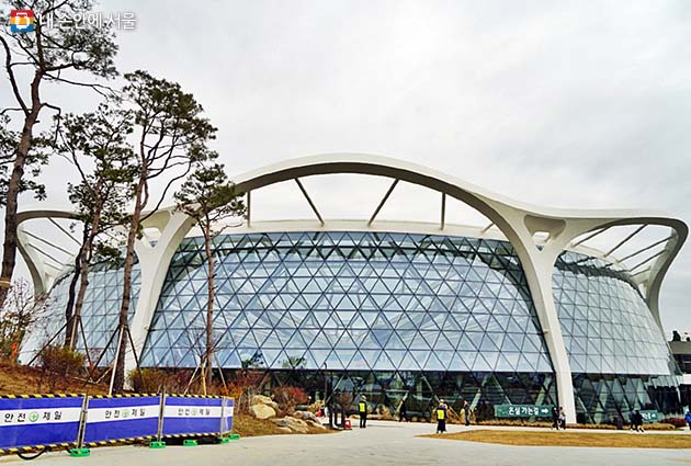 서울식물원 식물문화센터(온실) 전경